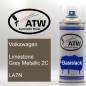 Preview: Volkswagen, Limestone Grey Metallic 2C, LA7N: 400ml Sprühdose, von ATW Autoteile West.